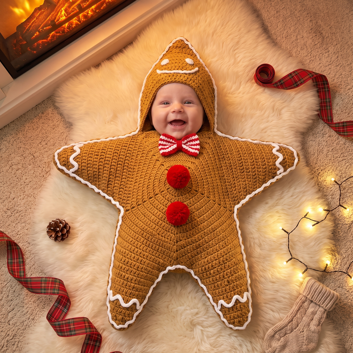 Snuggle & Sleigh Festive Star Suit