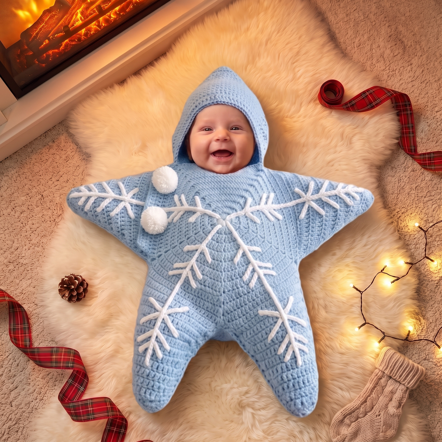 Snuggle & Sleigh Festive Star Suit